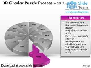 3D Circular Puzzle Process – 10 Stages


                                                                    Put Text Here...