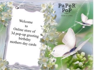 3d pop up greeting cards birthday mothers day cards online