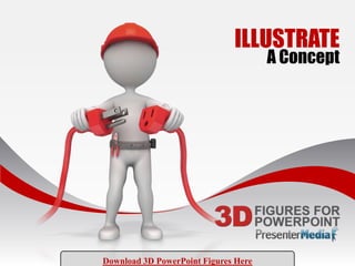 3D PowerPoint Figures