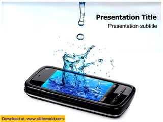 Presentation subtitle Presentation Title Download at: www.slideworld.com 