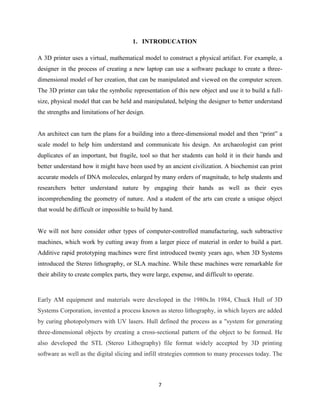 3 d pringting report pdf | PDF