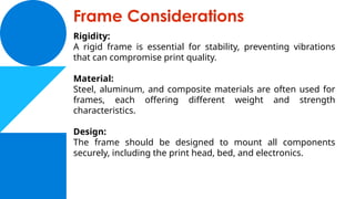 Machine Frame Rigidity 3d Printer - Mathina R.pptx 3d Printer material | PPTX