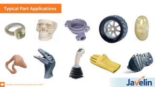 Canadian owned and operated since 1997
Typical Part Applications
 