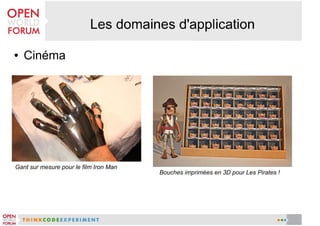 ●

Cinéma

Gant sur mesure pour le film Iron Man

Bouches imprimées en 3D pour Les Pirates !

 