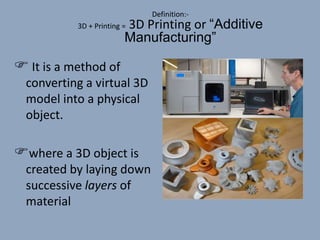 3D printing complete | PPTX