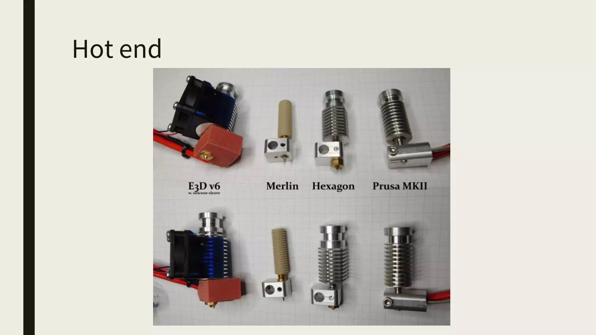 Hot end
 