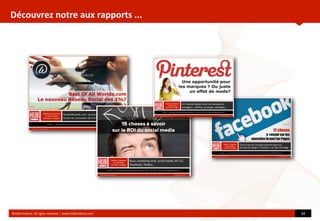 Découvrez	
  notre	
  aux	
  rapports	
  ...
©HUB	
  Ins?tute.	
  All	
  rights	
  reserved	
  	
  |	
  www.HUBins?tute.com 34	
  
 