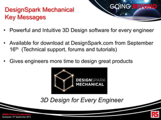 designspark mechanical 3d printing design software free | PPTX