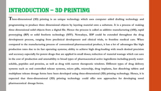 3D PRINTING AND ITS RECENT ADVANCEMENTS | PDF