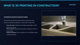 3D Printing in Construction for civil engineering.pptx