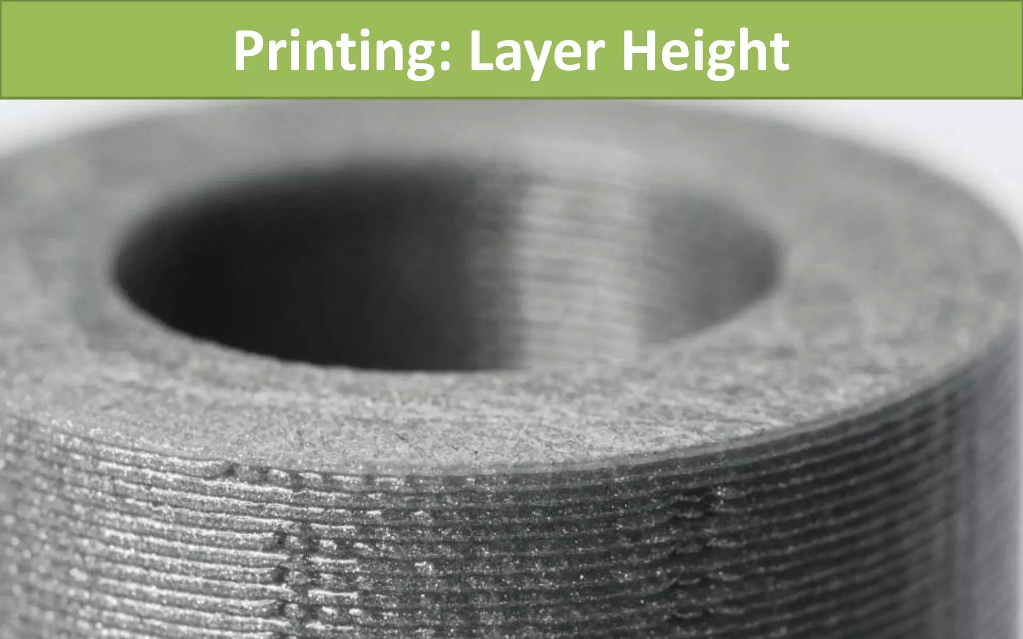 Printing: Layer Height
 