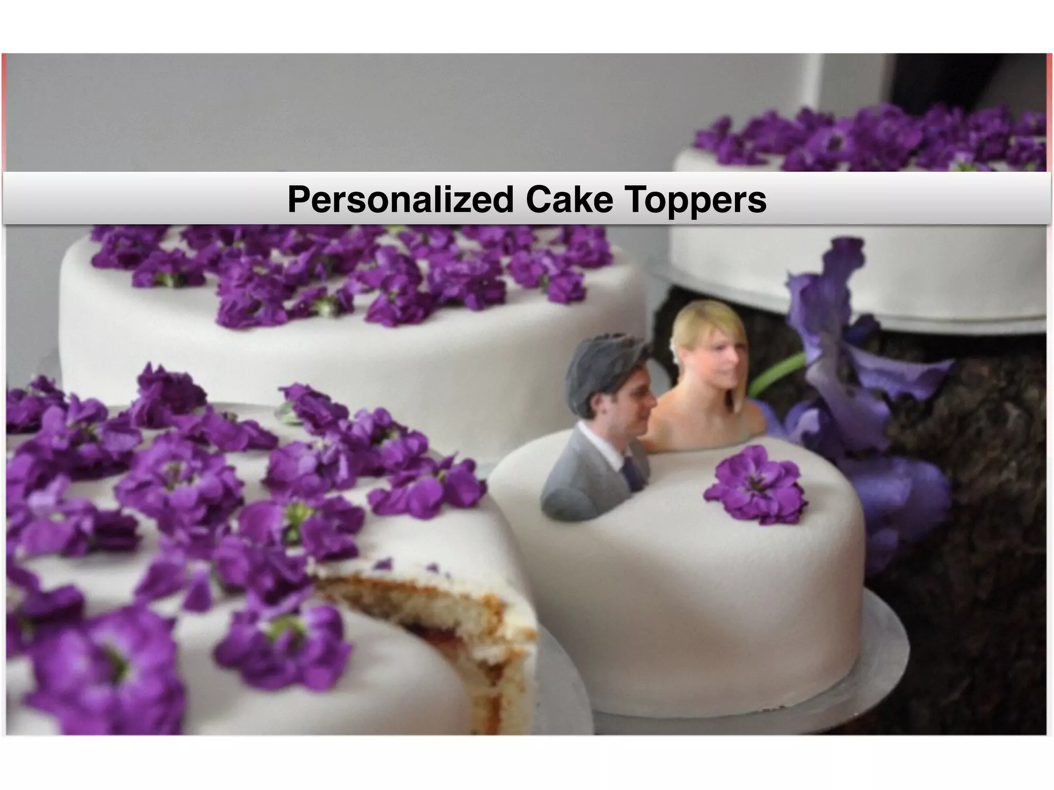 Personalized Cake Toppers