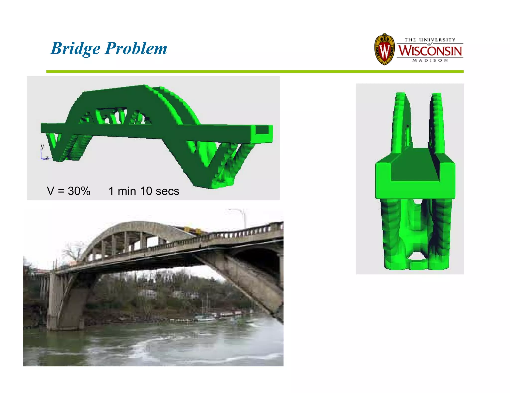 Bridge Problem
V = 30% 1 min 10 secs
 