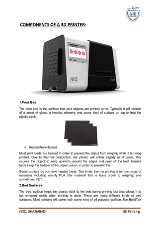 Best 3d printing report | DOCX