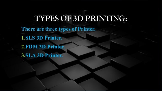 3d printing technology
