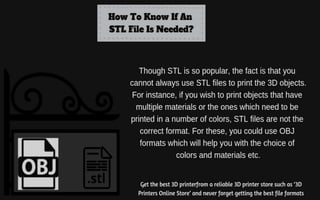 3D Printing: What To Know About STL Files