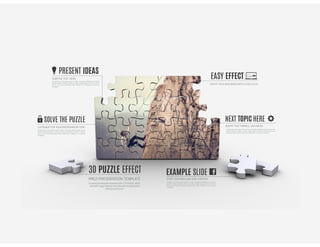 3D Puzzle - Presentation Template | PDF