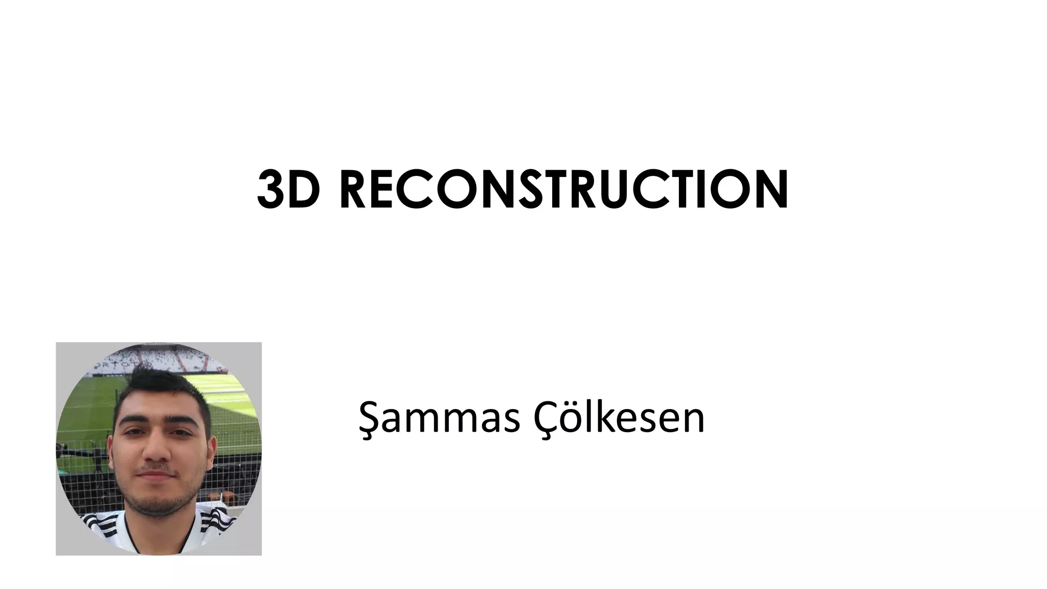 3D Reconstruction , Structure from Motion | PDF | 3-D Graphics ...