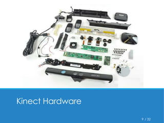 / 32 
Kinect Hardware 
9 
 