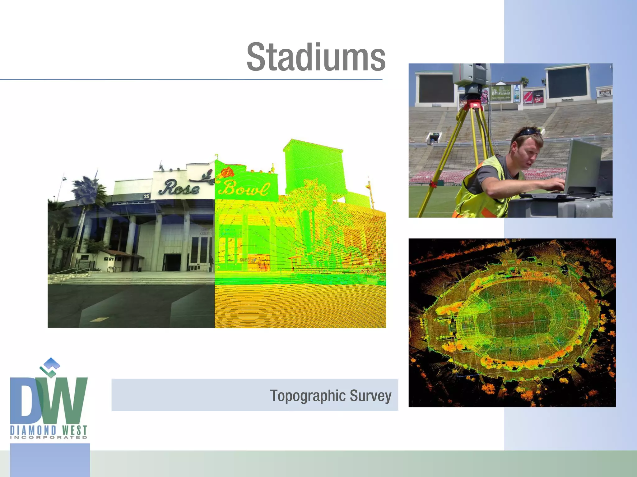 Stadiums




 Topographic Survey
 
