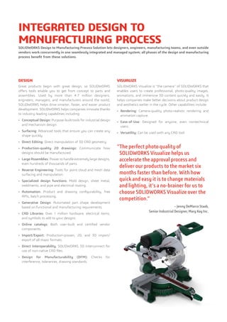 Design To Manufacturing - Solidworks | PDF