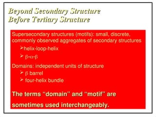 3D structure.ppt hereabout proteinn structures | PPT