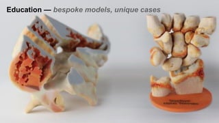 Education — bespoke models, unique cases