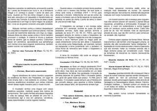 1d+102 
dissolver e penetrar na vestimenta, provocando a perda 
de 1 ponto de Armadura por turno e, se a Armadura 
chegar a 0, começa a causar 1 ponto de dano por 
turno. Quando os PVs da vítima chegam a zero, ela 
terá sido reduzida a um esqueleto e transformada em 
um Horror dos Túmulos. A única forma de deter a ação 
da substância é com fogo ou dano mágico de qualquer 
tipo. Livrar-se da gosma consome uma ação completa. 
Ataques normais contra a criatura despedaçam 
seu esqueleto e impedem que continue lutando, mas ela 
só pode ser totalmente destruída com fogo ou magia. 
Ataques feitos de mãos vazias contra o Horror também 
provocam o contágio. A criatura é imune a qualquer 
forma de veneno, gás ou ataque químico. Costumam 
atacar em cemitérios, aproveitando sua semelhança 
com mortos-vivos para enganar aventureiros; também 
podem ocorrer nos subterrâneos. 
Horror dos Túmulos (8 Pts): F2, H2, R1, 
A1, PdF0 
Incubador 
“O que é aquilo no peito dele?! Matem! 
MATEM!” 
— Cortez, Guerreiro apavorado 
Alguns estudiosos de outros mundos suspeitam 
da existência do Reino dos Pesadelos, um lugar de 
onde emana todo o mal existente no universo. Esses 
mesmos acadêmicos acreditam que certas criaturas 
vieram dessa região macabra para o nosso mundo. 
O incubador lembra uma enguia com ossos 
metálicos expostos, medindo quase dois metros de 
comprimento. Tem quatro ferrões articulados dispostos 
à volta da cabeça, feito as pétalas de uma flor. E 
incrivelmente ágil e vive em pântanos, cemitérios, 
casas assombradas e outros lugares malditos. 
Quando ataca, o incubador primeiro tenta paralisar 
a vítima com o veneno dos ferrões. Se tiver sorte, a 
vítima será morta a mordidas (FA=F + H+1d) para 
alimentar o monstro. Infelizmente, em vez de comer, às 
vezes o incubador usa um ferrão especial na cauda para 
penetrar no ventre da vítima (l ponto de dano) e inserir 
ali uma larva.Então foge. 
O hospedeiro vai carregar o ovo consigo pelas 
próximas ld+1 semanas, durante as quais vai sofrer 
pesadelos terríveis. Após esse período termina a 
gestação da larva (F1, H3, R0, A1, PdF0), que força 
passagem através do ventre e mata o hospedeiro de 
forma horrível. Poções e magias de cura não conseguem 
remover a larva. Nenhum poder ou magia pode ser 
usado diretamente contra ela sem afetar o hospedeiro, 
ou vice-versa (uma Teleportação, por exemplo, sempre 
vai transportar a larva juntamente com o portador). A 
única forma de removê-la sem matar o hospedeiro é 
com um Desejo. 
A larva do incubador não pode se abrigar em 
Construtos ou Mortos-Vivos. 
Incubador (14 Pts): F2, H5, R2, A4, PdF0 
Paralisia: ao fazer um ataque paralisante (FA=F 
+ H +1 d), se o incubador vence a FD da vítima, esta não 
sofre dano, mas deve ser bem-sucedida em um teste 
de Resistência. Se falhar, fica paralisada. A duração da 
paralisia depende de quantos PMs o incubador gastou 
(em geral ele gasta todos que possui; 10 PMs para 5 
rodadas). O incubador quase sempre usa a Paralisia em 
seu primeito ataque, para apanhar a vítima Indefesa. 
Caso este ataque falhe, ele tipicamente tentará fugir. 
Kobold 
“Tuk adora Kobolds, dexa eu te um di 
extimaçum, dexa” 
— Tuk, Bárbaro Burro 
Estes pequenos monstros estão entre as 
criaturas mais detestadas do mundo. Os maiores 
inimigos naturais dos centauros, kobolds são pequenas 
criaturas com corpo humanóide e cara de cachorro. 
Um kobold sozinho não é ameaça para ninguém, 
mas eles sempre atacam em bandos e usando táticas 
traiçoeiras, armadilhas e emboscadas. Enxergam no 
escuro, e vivem em subterrâneos e outros lugares 
onde um centauro nunca poderia entrar. Cada tribo 
pode ter de 10a 100 kobolds. Eles se reproduzem 
através de ovos, que não têm nenhum valor comercial: 
na verdade, são nojentos! 
Embora sejam capazes de formar tribos, fabricar 
instrumentos e até tenham uma linguagem própria, os 
kobolds não são considerados “seres inteligentes”. A 
legislação do mundo destina a eles o mesmo tratamento 
que aos animais; matar ou molestar kobolds não é 
ilegal (embora possa ser considerado cruel). Todas 
as tentativas de educá-los ou mesmo escravizá-los 
fracassaram;. 
Guarda Kobold (4 Pts): F0, H1, R1, A1, 
PdF1, Inculto 
Xamã Kobold (8 Pts): F0, H1, R2, A1, PdF0, 
Clericato, Magia Branca/Negra 
Inculto: guardas kobolds não conseguem falar a 
língua de outras criaturas (apenas xamãs conseguem). 
Não sabem ler, nem se comunicar com outras 
pessoas, exceto personagens ligados a eles através de 
Vantagens ou Desvantagens (Aliado, Mestre, Patrono, 
Protegido Indefeso...). Também sofrem um redutor de 
-3 em todos oS testes de Perícias, exceto Animais, 
Esportes e Sobrevivência. 
Não podem nunca comprar Genialidade ou 
memória Expandida. 
 