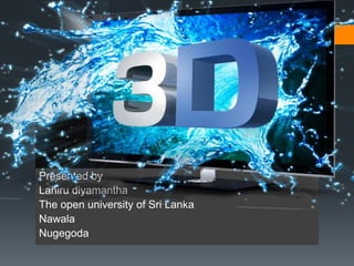 TechnologyPresented by
Lahiru diyamantha
The open university of Sri Lanka
Nawala
Nugegoda
 