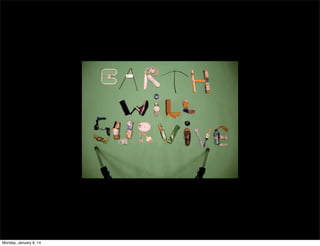 Monday, January 6, 14

 