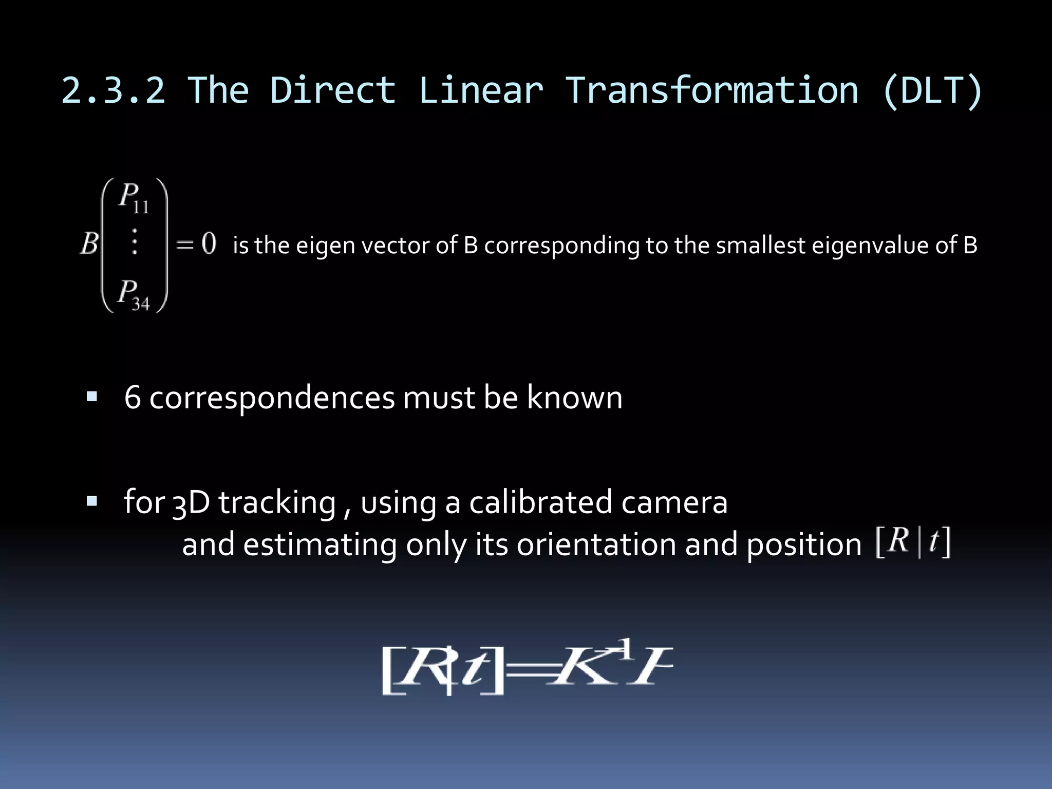2.3.3 The Perspective-n-Point (PnP) Problem