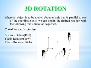 3D Transformation | PPTX