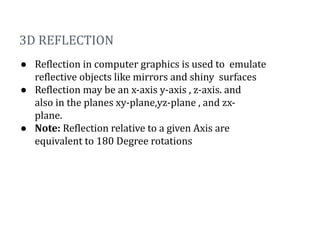 3D Transformation | PDF