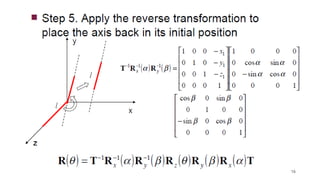 computer graphics 3 d transformations translation... 3D Geometric Transformation in Computer Graphics.ppt.pptx