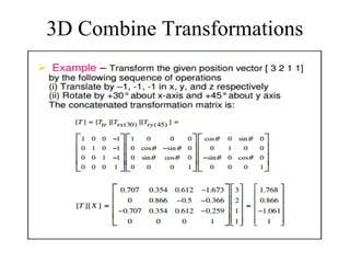 3 d transformations | PPT