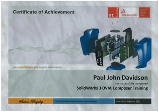 3 Dvia Composer Certificate