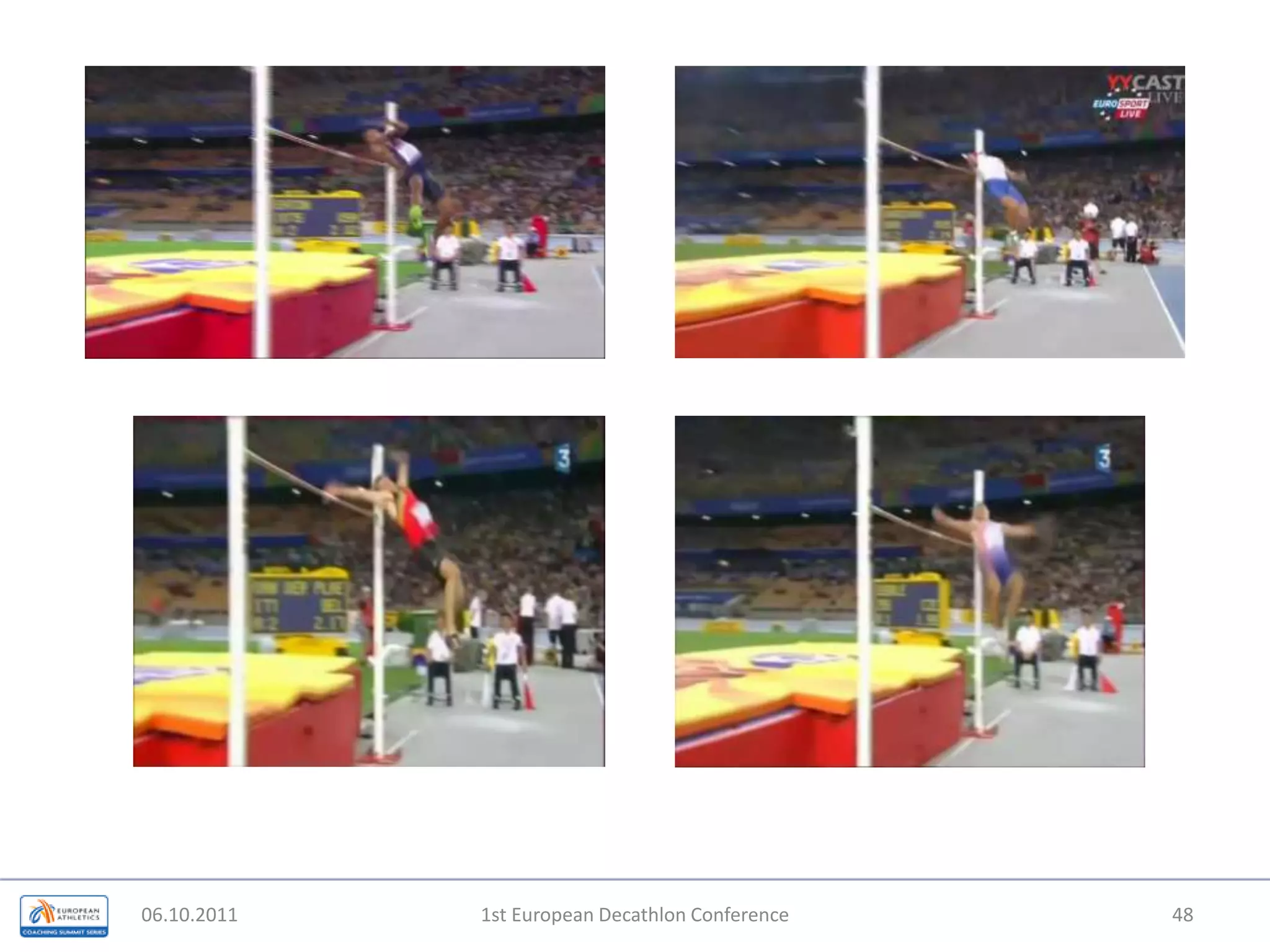 06.10.20111st European Decathlon Conference48