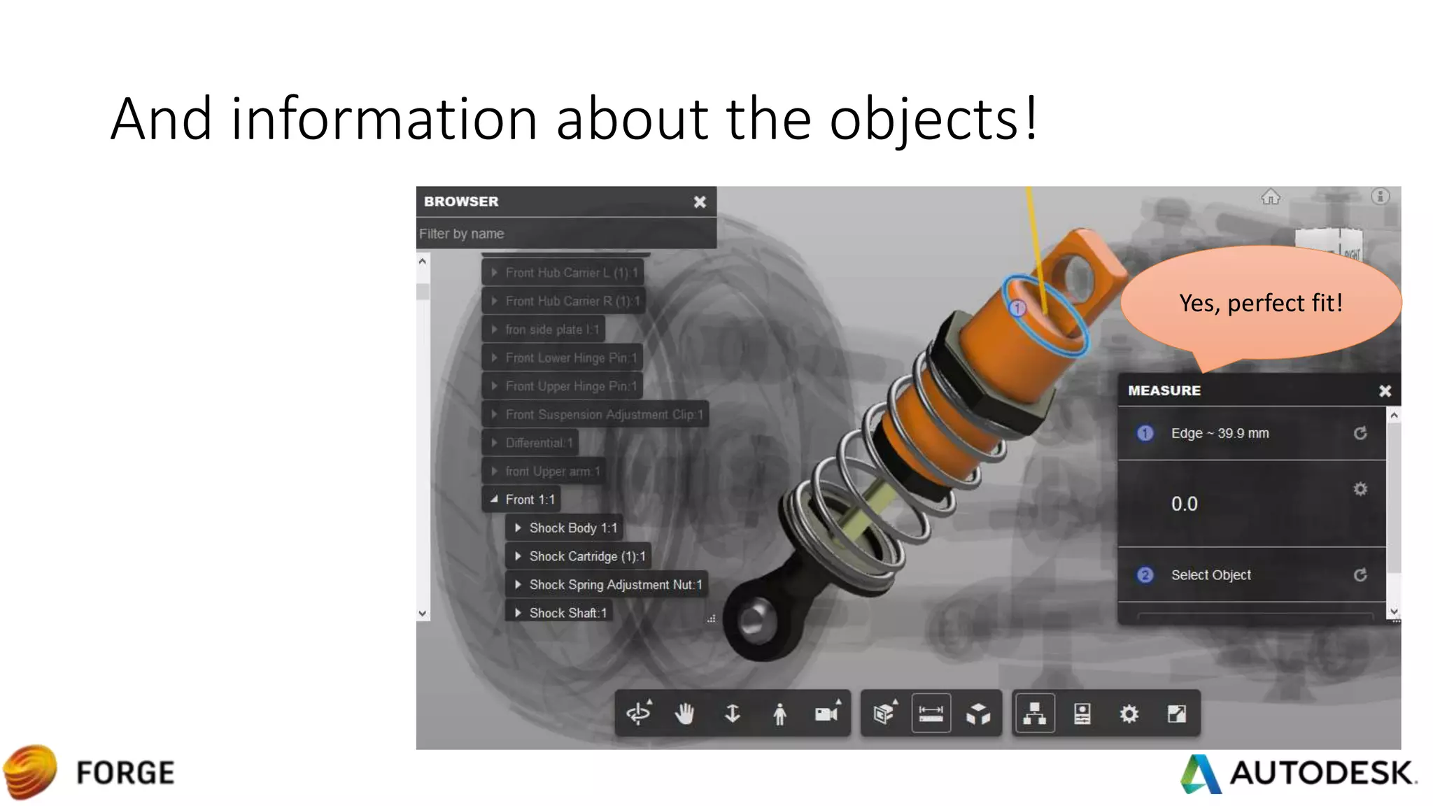 And information about the objects!
Yes, perfect fit!
 