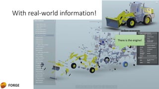 With real-world information!
There is the engine!
 
