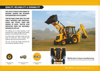 3 DX Ecoxcellene Backhoe Loader Brochure