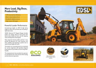 3 DX Ecoxcellene Backhoe Loader Brochure