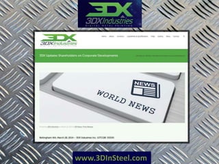 www.3DInSteel.com
 