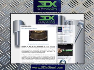www.3DInSteel.com
 