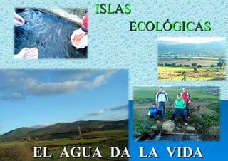I S L A S E C O L Ó G I C A S EL  AGUA  DA  LA  VIDA 