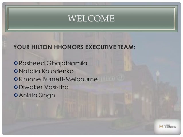 Hilton corporate office picture