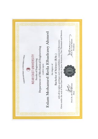 Certificate and transcript