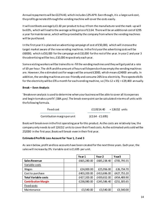 Vending Machines proposal Vending Machines proposal
