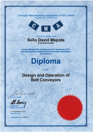 CMA Diploma