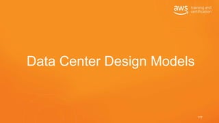 Data Center Design Models
177
 