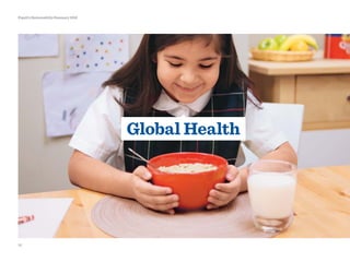 Global Health
12
PepsiCo Sustainability Summary 2010
 